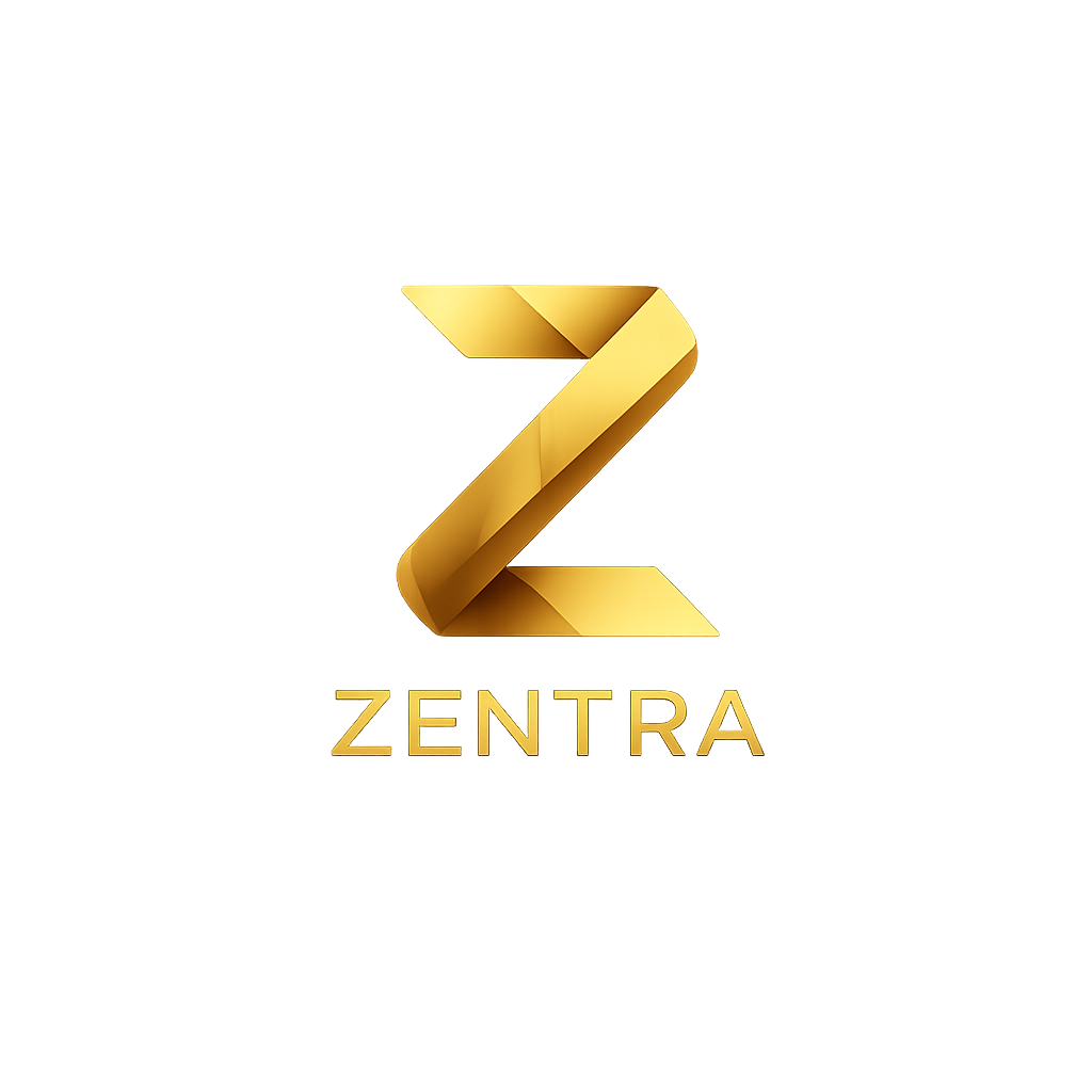 Zentra gold logo